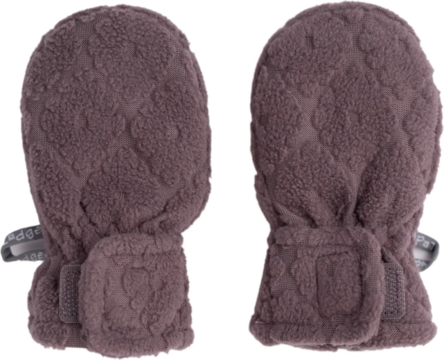 Mănuși Lodger fără deget (mittens) Folklore Fleece mauve 1–2 ani