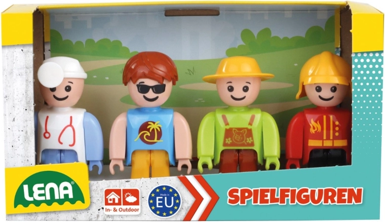 Set de figurine LENA cu elemente mobile