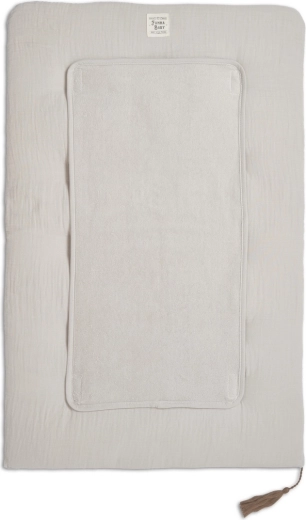 Funnababy saltea de înfășat din muselină Sand Beige 50 × 80 cm