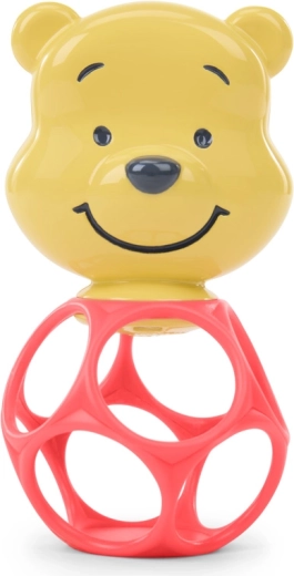Set suzetă dentiție și zornăitoare WINNIE THE POOH Hunny & Shake, set 2 buc