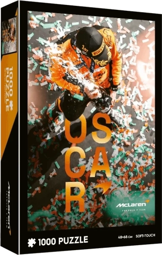Puzzle Trefl Soft Touch McLaren Oscar Piastri 1000 piese
