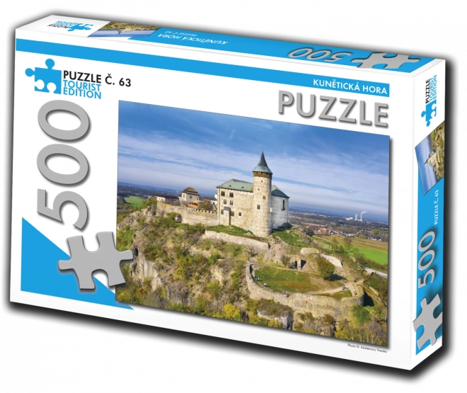 Puzzle Kunětická hora 500 piese – ediție turistică