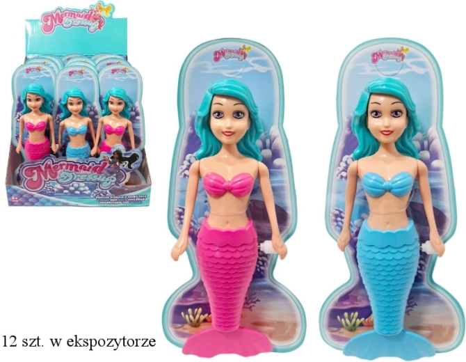 Păpușă de apă cu mecanism de întoarcere – sirenă