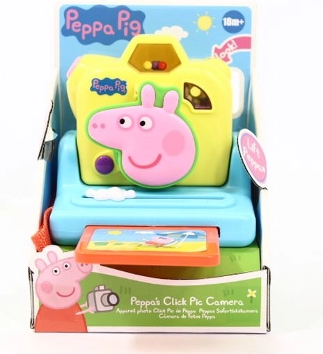 Aparat foto pentru copii Peppa Pig cu lumină și sunete