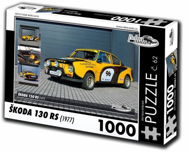 Puzzle RETRO-AUTA Škoda 130 RS (1977) – 1000 piese