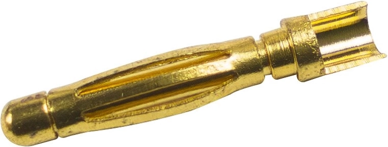 Conector auriu de 2 mm