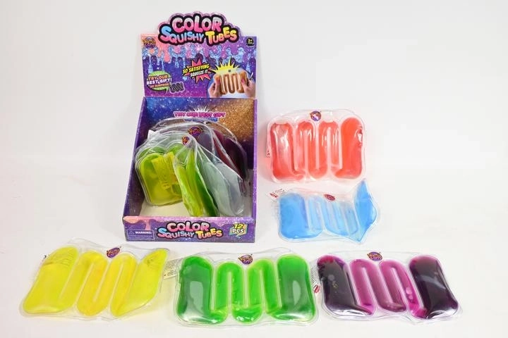 Slime de strivit și de presat în display de vânzare (12 buc.)