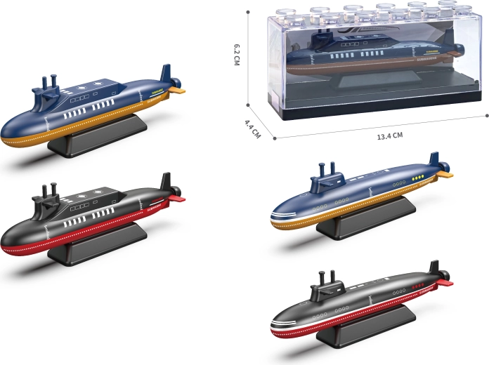 Model metalic de submarin 1:64 – mai multe variante
