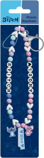 Lilo și Stitch șnur pentru telefon cu mărgele și brelocuri