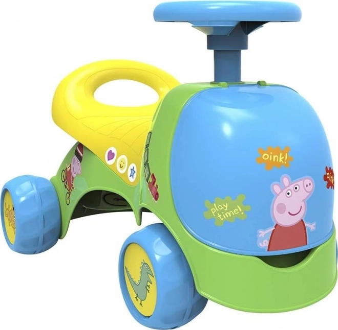 CHICOS Împingător/scuter Porcușorul Peppa 2‑în‑1