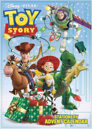Calendar adventistic de papetărie Toy Story