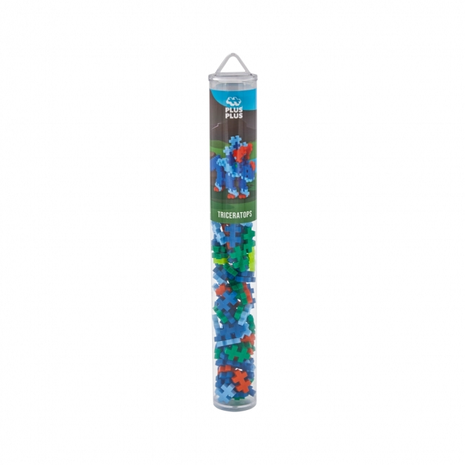 Plus-Plus Triceratops set construcție 100 buc