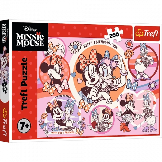 Puzzle 200 piese – MINNIE MOUSE Obiceiuri