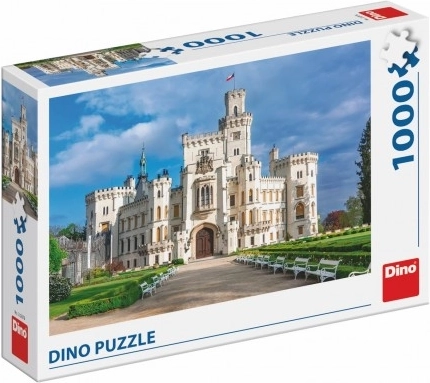 Dino puzzle Castelul Hluboká – 1000 piese