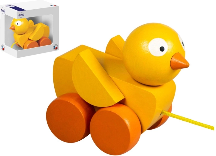 Pui de tras din lemn