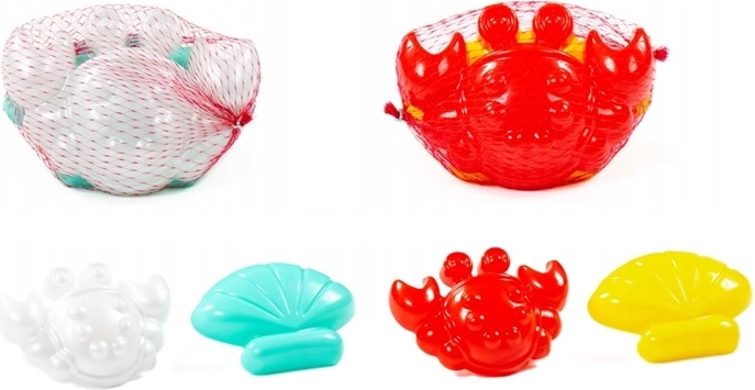Forme pentru nisip – crab și scoică