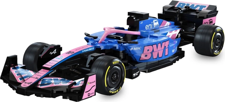 Set de construcție CaDA BWT Alpine Formula One™ Team A525 1:24 albastru