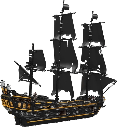 Mould King Set de construcție corabie de pirați Perla Neagră 3180 piese