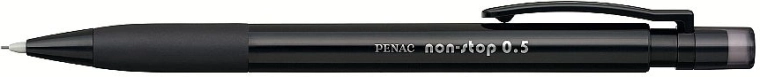 Creion mecanic PENAC Nonstop 0,5 mm negru