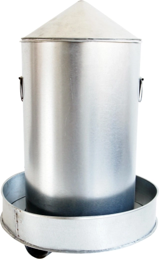 Tub pentru cereale 25 kg din metal galvanizat