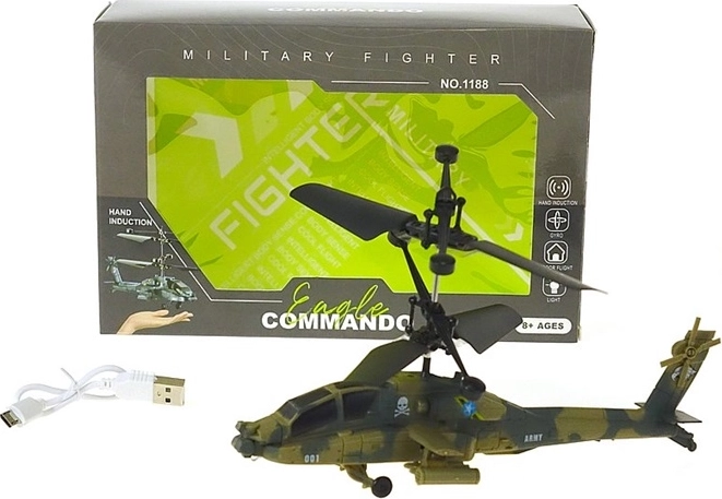 Elicopter controlat cu mâna Military fighter