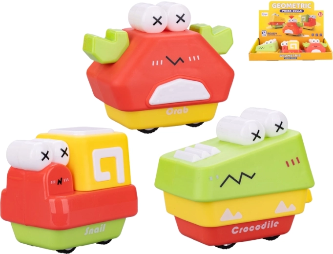 Animăluț geometric – jucărie mobilă pentru copii de la 3 ani