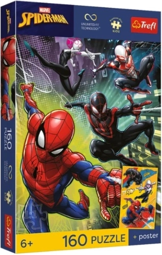 Puzzle pentru copii UFT Premium Plus Kids Pajęcze sprawy 160 piese