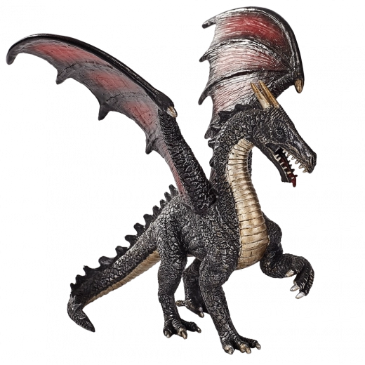 mojo dragon de oțel – figurină de colecție detaliată