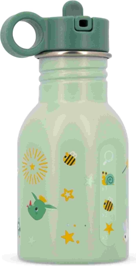 Lilliputiens sticlă pentru băut 400 ml – dragonul Joe