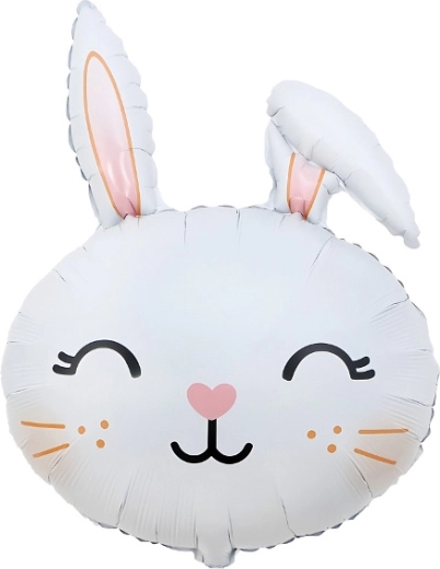 Balon din folie iepuraș 42 × 56 cm