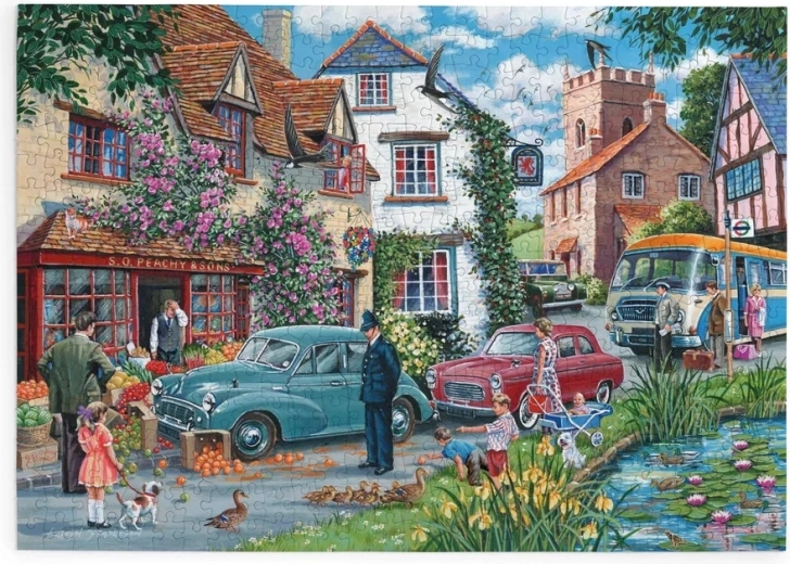 House of Puzzles Puzzle Ambuteiaj 500 de piese mari