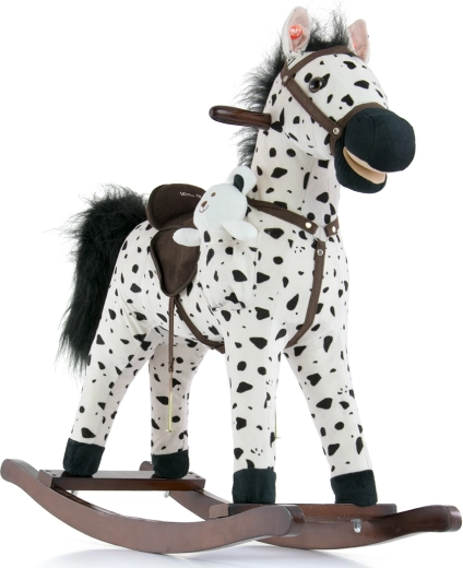 Milly Mally cal de legănat Mustang black dot