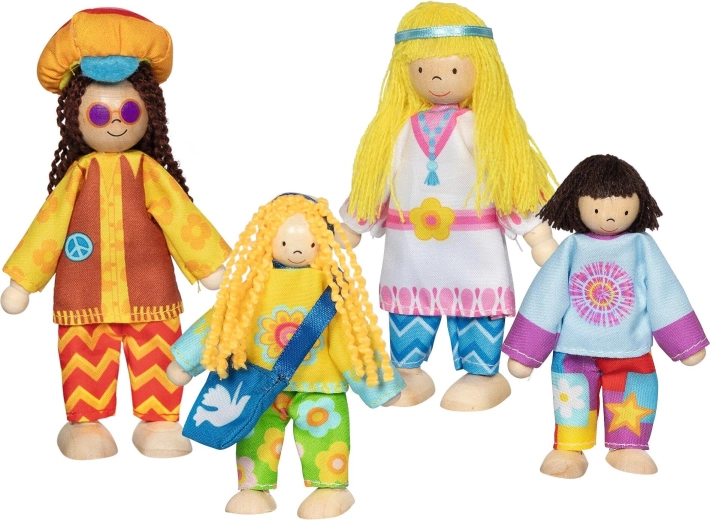 Goki66 figurine flexibile Love & Harmony family (4 buc.)