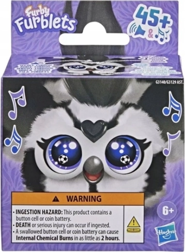 Furby Furblets Sports Goal-Ee jucărie interactivă de pluș cu clips