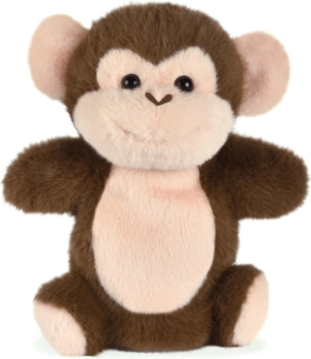 Doudou Histoire d'Ours marionetă din pluș maimuță maro 24 cm