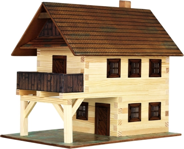 Set de construcție din lemn de lipit WALACHIA – moară de apă 1:32