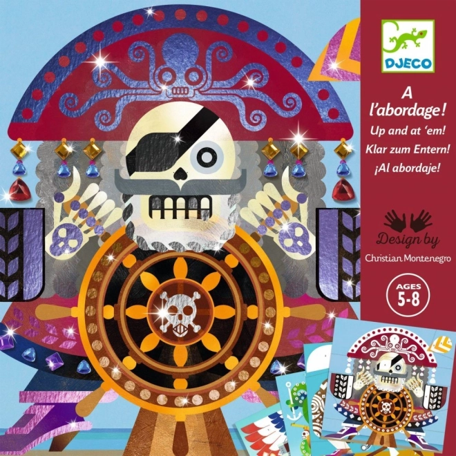 Imagini din folie cu tematică de pirați