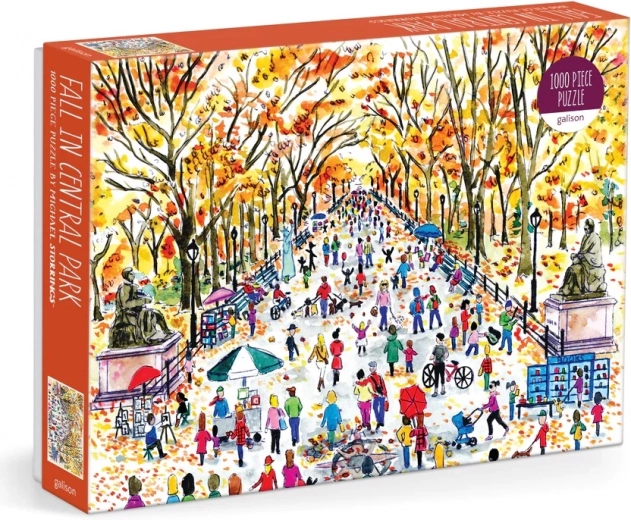 Puzzle Toamnă în Central Park 1000 piese