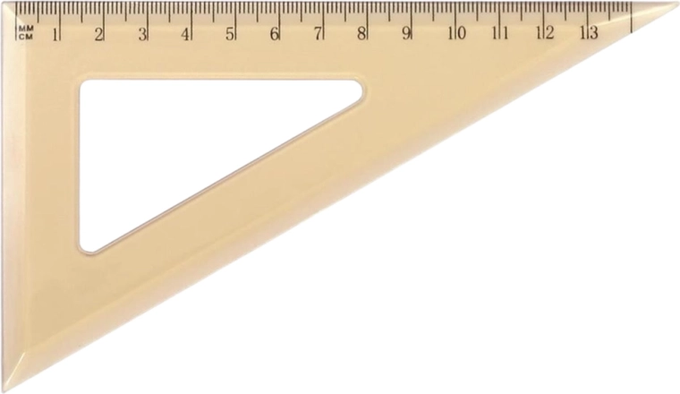 Echer școlar GRAND 13,5 cm - 1 bucată