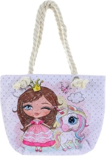 Geantă de umăr Prințesă cu unicorn