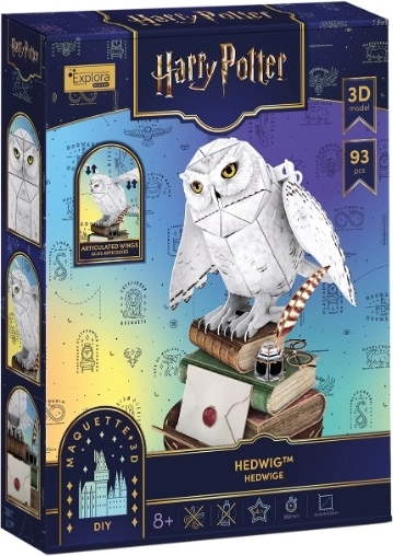Puzzle 3D Cubic Fun Harry Potter Hedviga