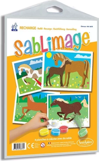 Sentosphere Sablimage imagini cu nisip – cai