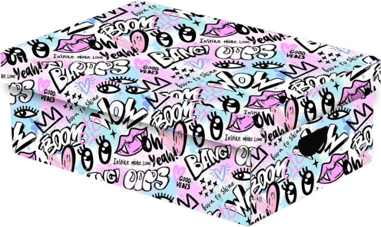 Cutie mare de depozitare din laminat Funny Girl