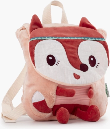 Rucsac moale pentru copii vulpea Alice Lilliputiens