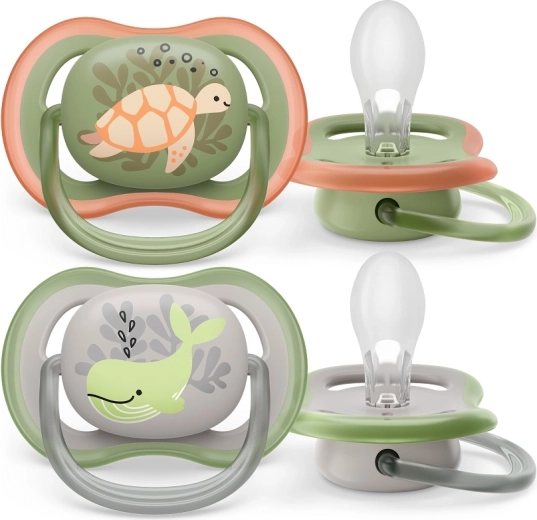 Philips Avent suzetă Ultra Air motive marine 6–18 luni, 2 buc