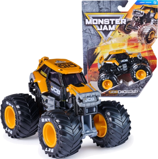 Spin Master Monster Jam monster truck JCB Digatron 1:64 - 1 bucată