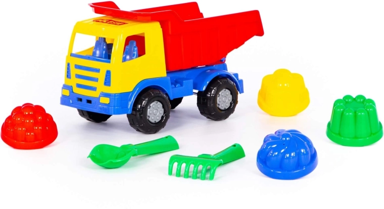 Set de nisip pentru copii cu camion basculant