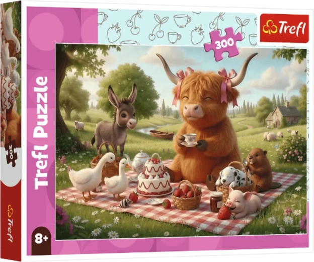 Puzzle 300 piese – Picnic dulce TREFL