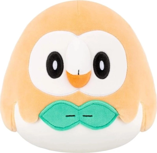 Squishmallows Pokémon Rowlet pernă din pluș 25 cm