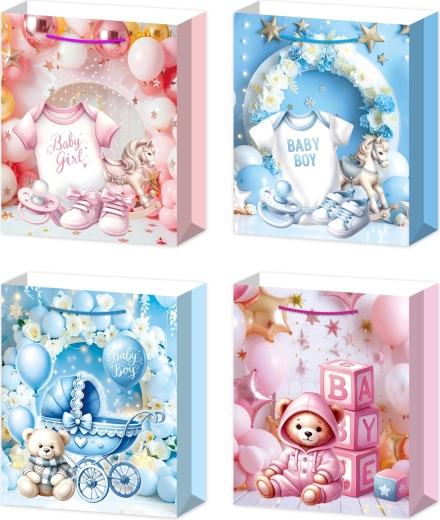 Pungă cadou L pentru cei mai mici sărbătoriți